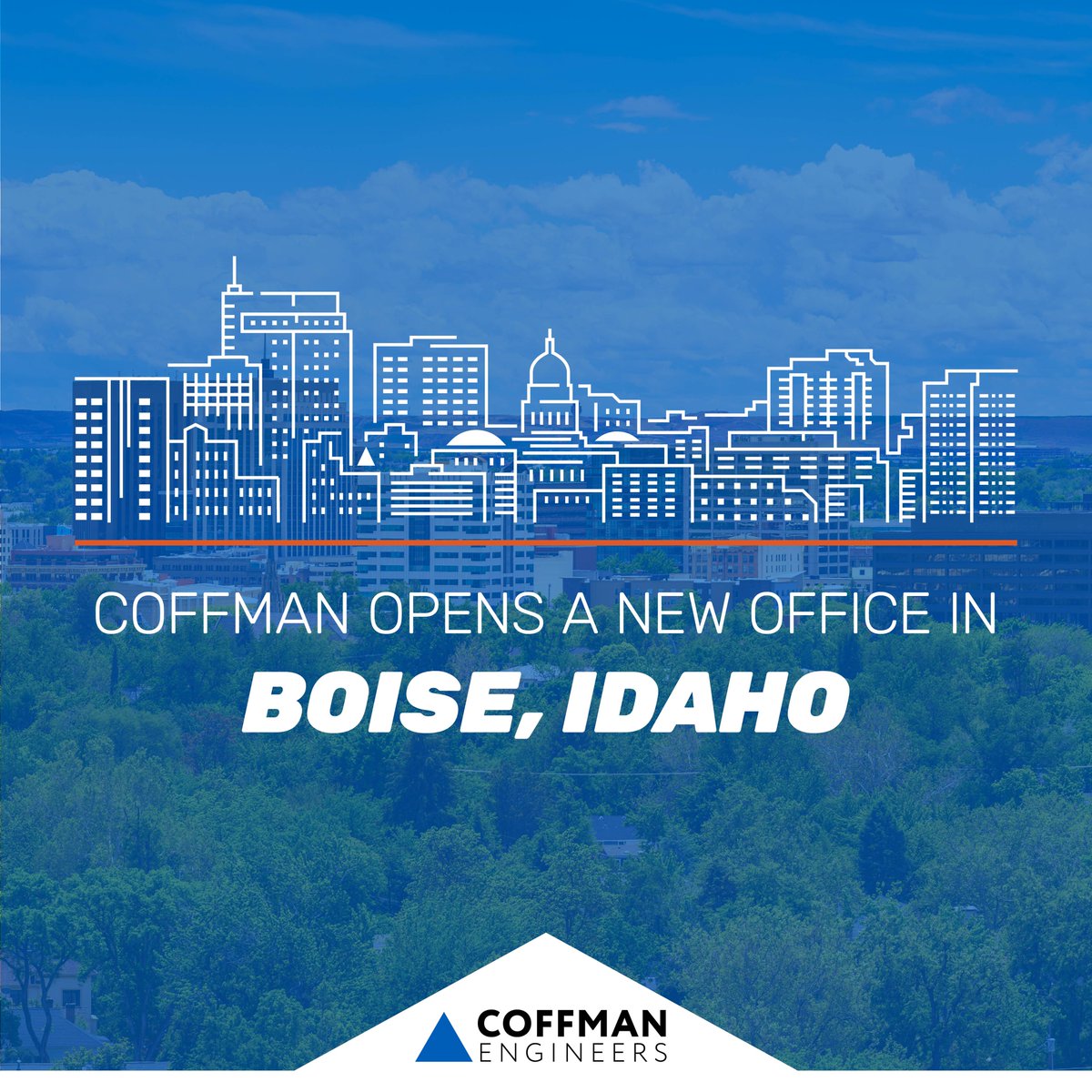 CoffmanEngineer's tweet photo. We're growing our presence in Idaho with a new office in Boise! The new location allows us to support clients locally while expanding our work in the federal, commercial, data center, and advanced manufacturing markets. Learn more: https://t.co/fFjlFk0EVf https://t.co/1NwA16Czgd