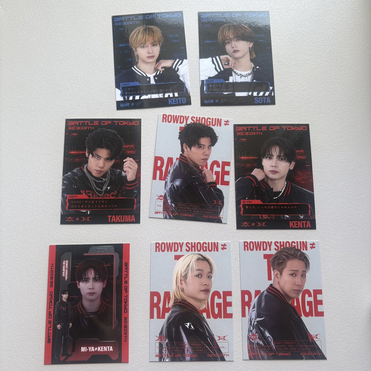 4o7sv's tweet photo. BOT RE:BIRTH グッズ カプセル ガチャ THE RAMPAGE ランペ FANTASTICS ファンタ 交換

【譲】画像のもの

【求】川村壱馬証明写真＞その他川村壱馬、八木勇征関連or買取

異種、比率違いも検討致します。

8/26現地or郵送交換

お気軽にリプ、DMお待ちしております🙇‍♀️ https://t.co/VAUr7CpChL