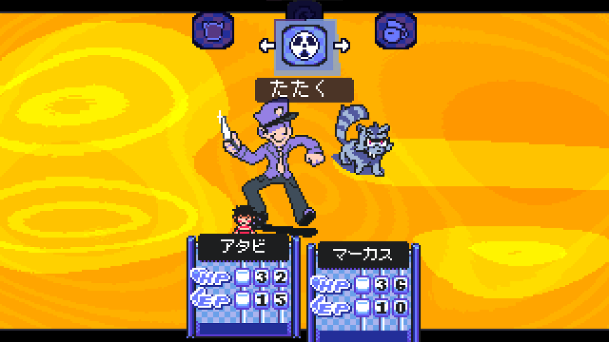 MUSO_RPG's tweet photo. "Welcome to the world of MUSO."

MOTHERにインスパイアされたRPG『MUSO』

#RPG #ゲーム制作 #pixelart https://t.co/OHqP51GGxd