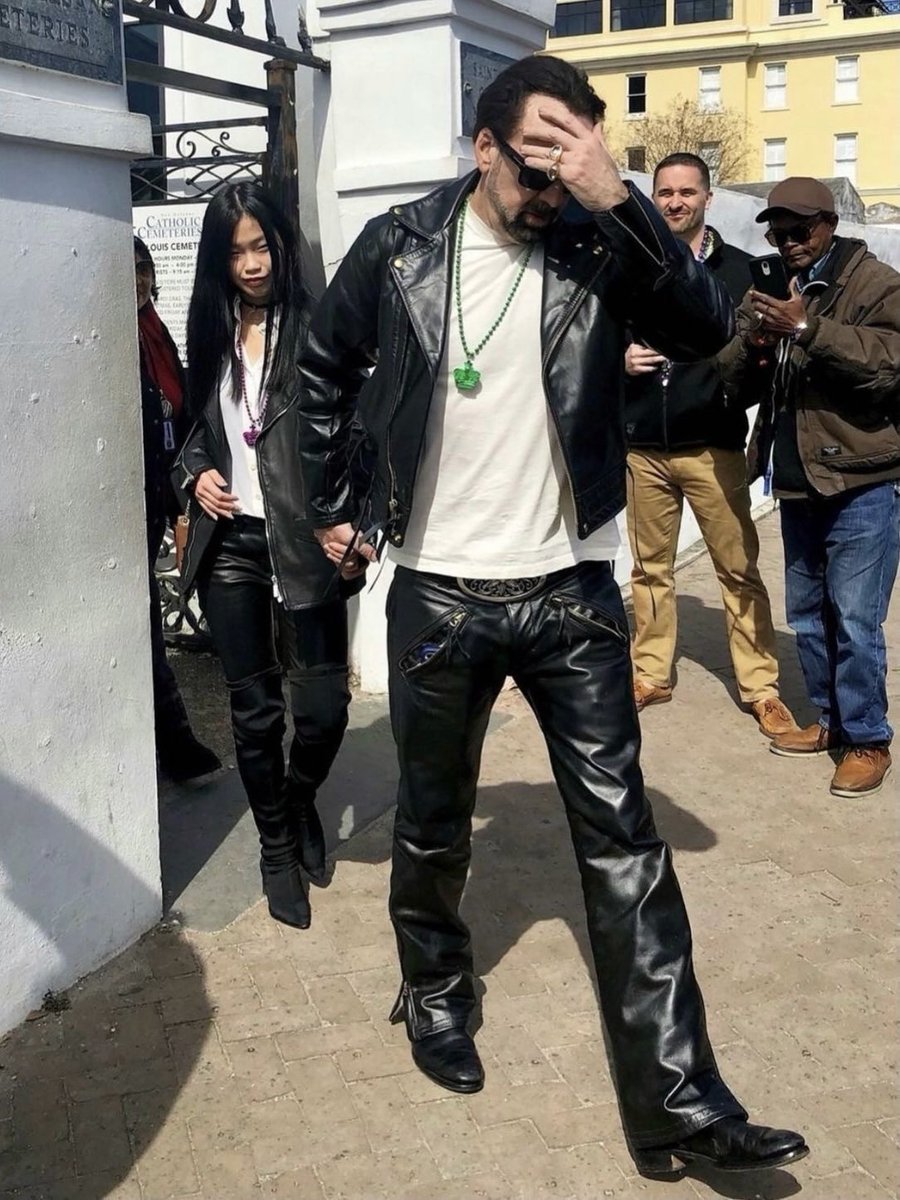 shotupin4k's tweet photo. Nicolas Cage wearing Chrome Hearts https://t.co/1UtZkrmP5v