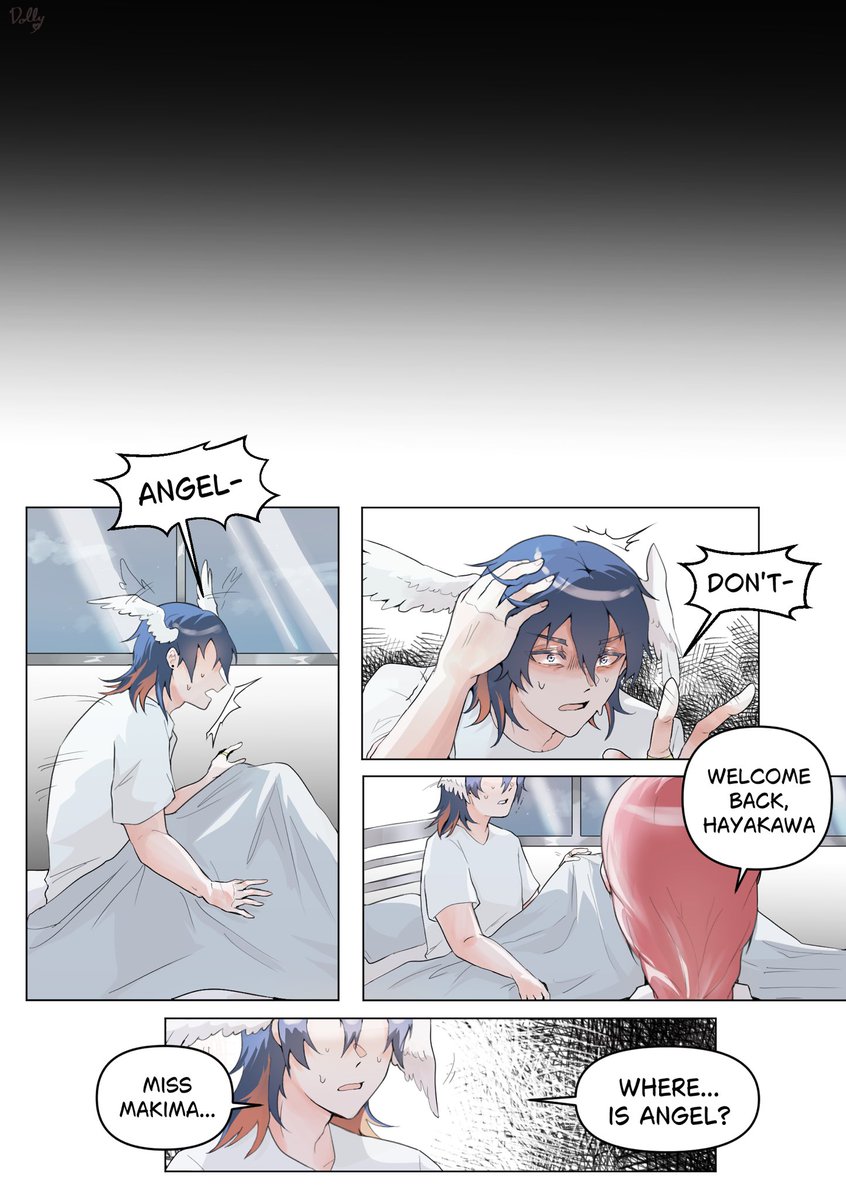 ragdol_ly's tweet photo. Proposal (hybrid au part 1) pg. 5-8
#csm #akiangel #アキ天 #csmau https://t.co/3v1GzImoBT
