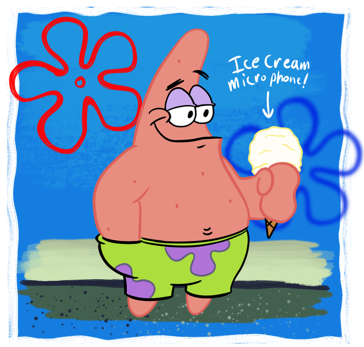 SBFunkyPants's tweet photo. I'm only now realizing that the concept are I made for Patrick looks almost exactly the same as @Sponge_KN's Patrick Sprite Xd https://t.co/BCzjapOTxw