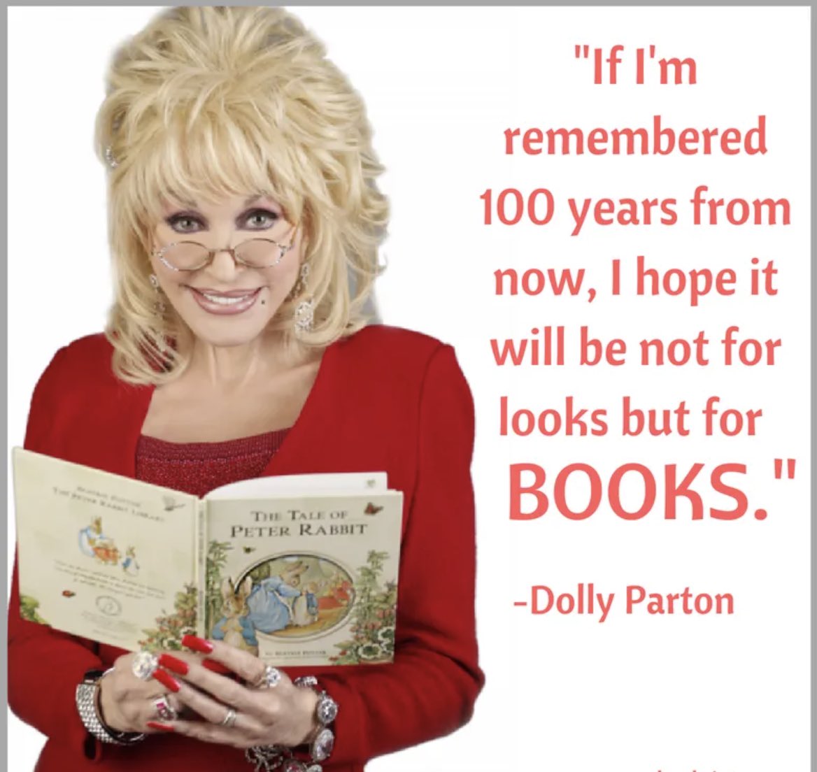 theneedledrop's tweet photo. if you love dolly parton and care about making the world a better place, your ass better start READING!

it’s what dolly would have wanted. 📖 https://t.co/u0n0x61QuF