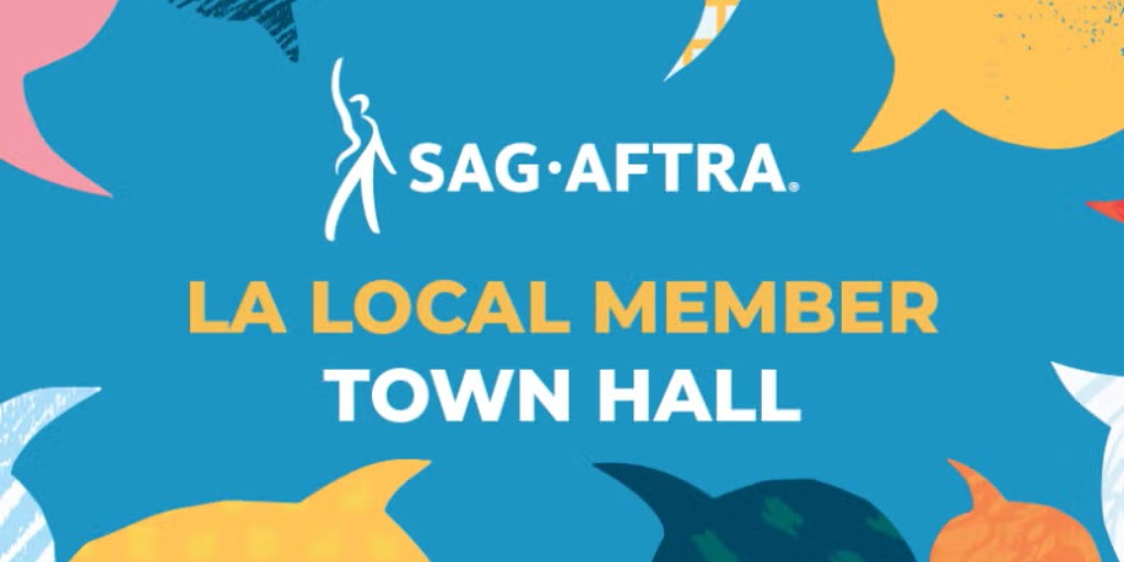 SAGAFTRALA's tweet photo. Join us on September 8 for the #SagAftraLA Local Member Town Hall! These sessions offer you a direct line to member leaders to share your concerns and get immediate help connecting with the staff and resources you need. Sign up today:  https://t.co/8kYhWjNYef https://t.co/OLD9B883qk