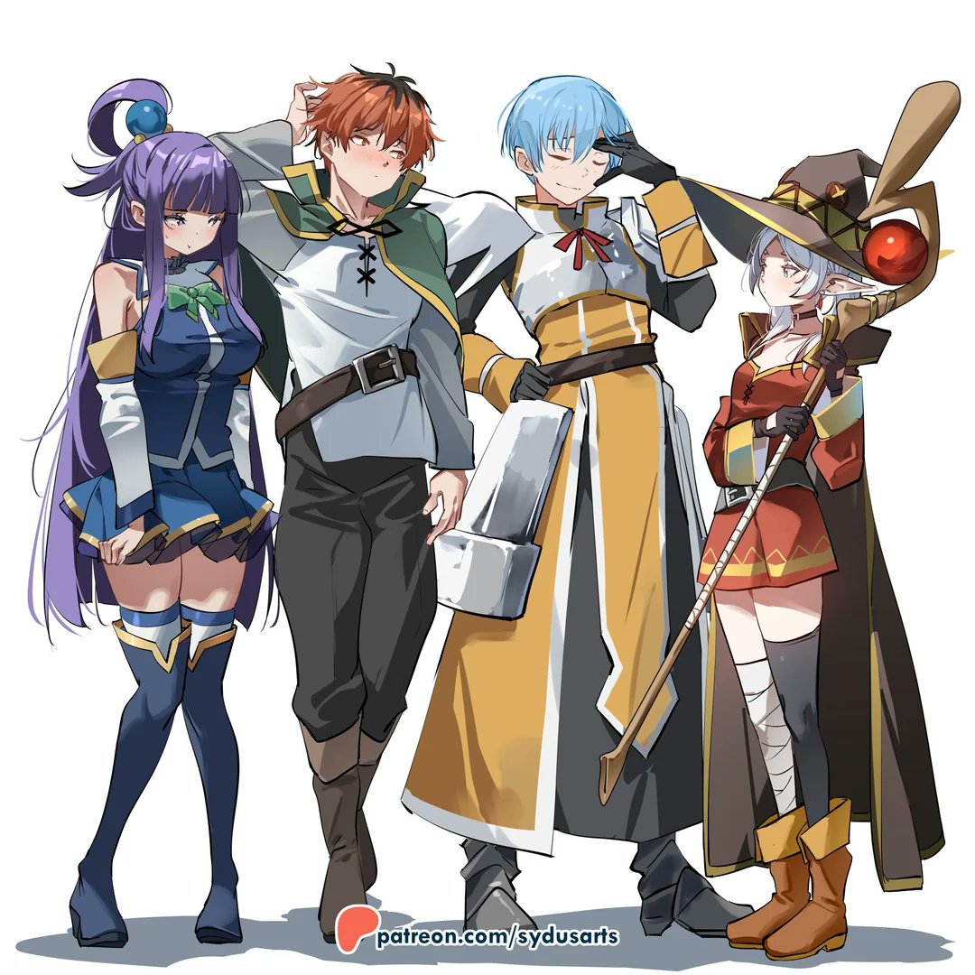 EB40988's tweet photo. Fern really fits an Aqua cosplay https://t.co/4bqMTElm1o
