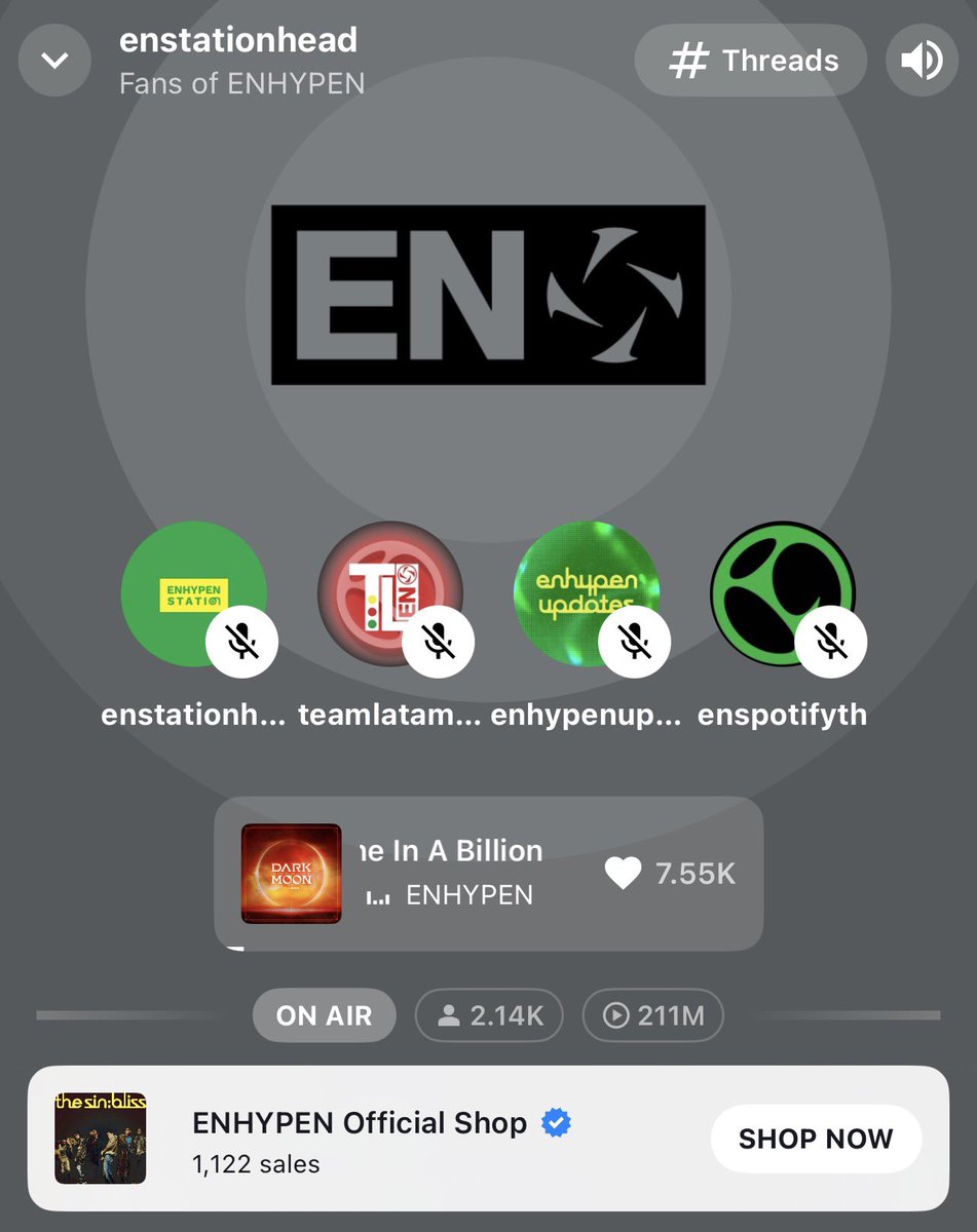 Enhagyy's tweet photo. Can we get back to 2.5K–2.7K listeners on Stationhead? We’re trying to re-enter the Spotify Global Top 50 Chart. 

📻: https://t.co/MdzKg5Rsz0

Please join us on Stationhead if you can! https://t.co/FCv9ixBUZw