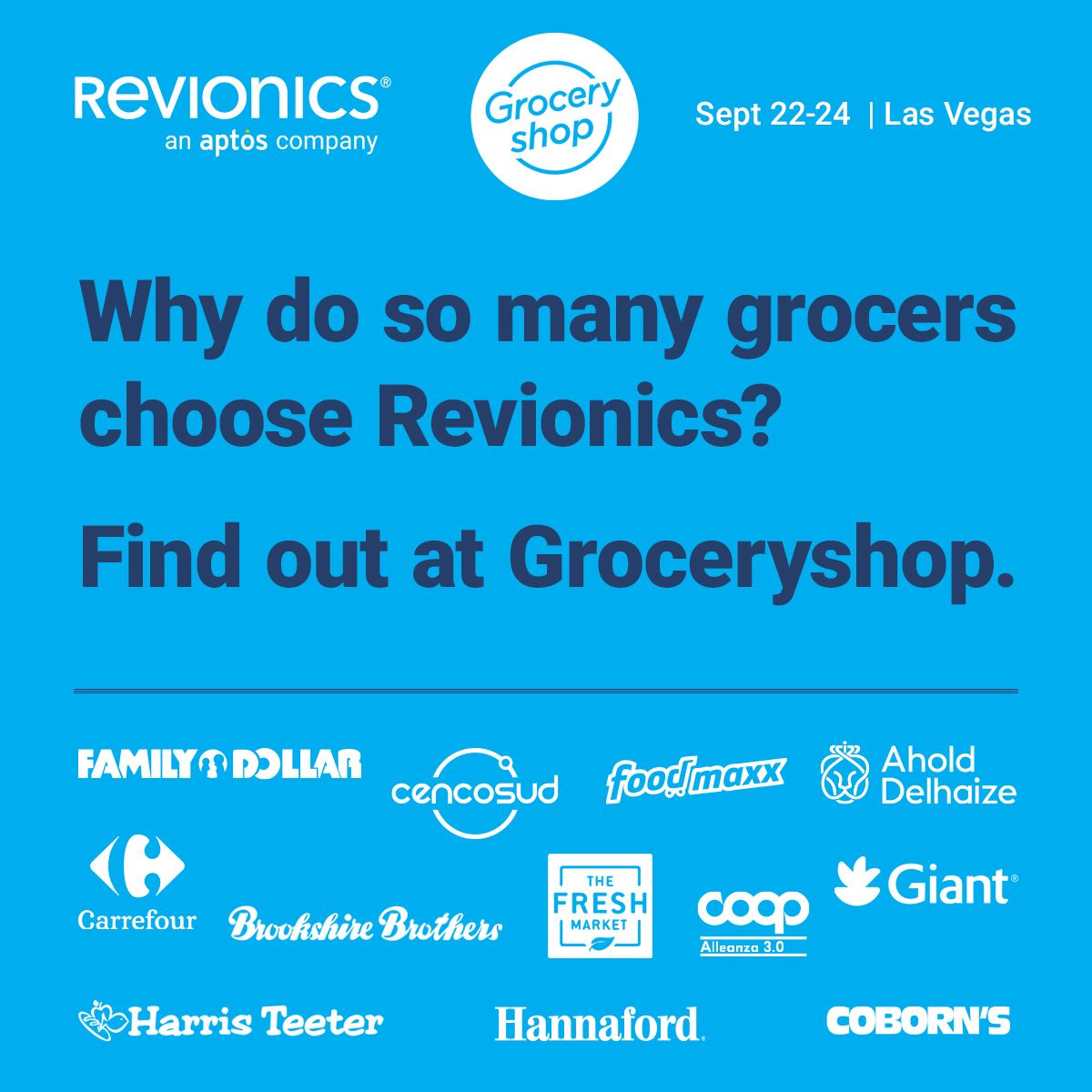 Revionics's tweet photo. Groceryshop is a premier event for retailers competing for the everyday basket, and Revionics will be there.

Planning to attend Groceryshop? Request a meeting with Revionics and let's talk pricing strategy, AI and the next stage of profitable growth.

👉 https://t.co/VwyYxRMTUt https://t.co/yAnRM9AUST