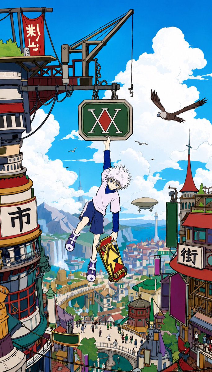 HxH_hunter1's tweet photo. 💚💜
#HxH #GonKillua https://t.co/BFqA0bTiZ2