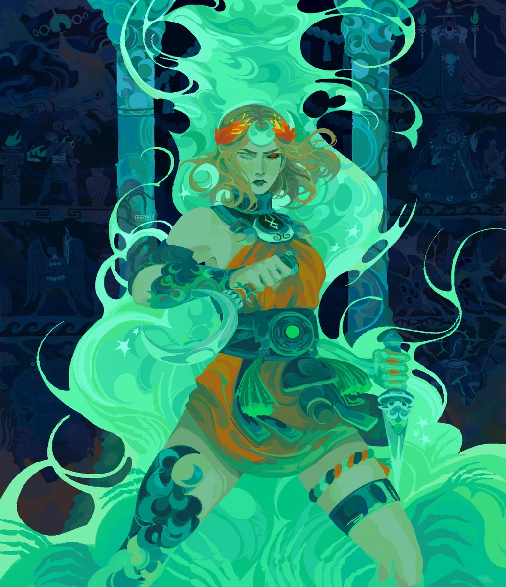 blazingwyrd's tweet photo. Melinoë by @spearmintaii 

instagram/spearmintaii
ko-fi/spearmintaii https://t.co/wmRp6OHPdy