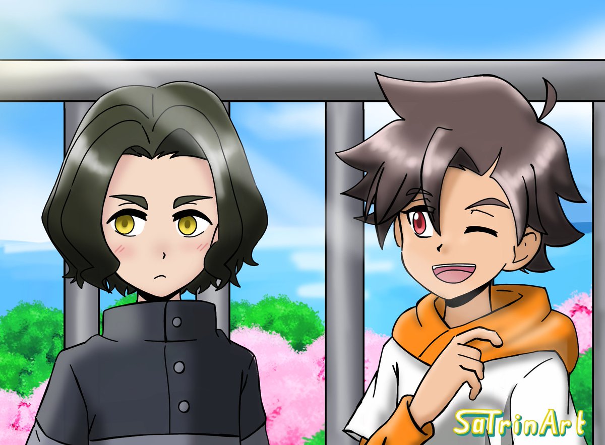 Satrinart's tweet photo. كيو و أسوكا أفضل صديقين 
#ديجيمون 
#digimon #digimonbeatbreak #デジモン #BEATBREAK #digimonart #Satrinart https://t.co/O5CKFql7tH