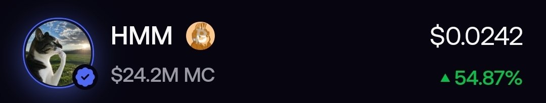 carrotxbt's tweet photo. almost everyday, I begged you to buy. from $5M all the way here.

I'm hearing rumors of cex listing.

you have one last chance to be a part of this movement. 

$HMM has experienced a -90% drawdown four times and still got back up. you want to be in memes with proven strength. https://t.co/2FONlPyv5O