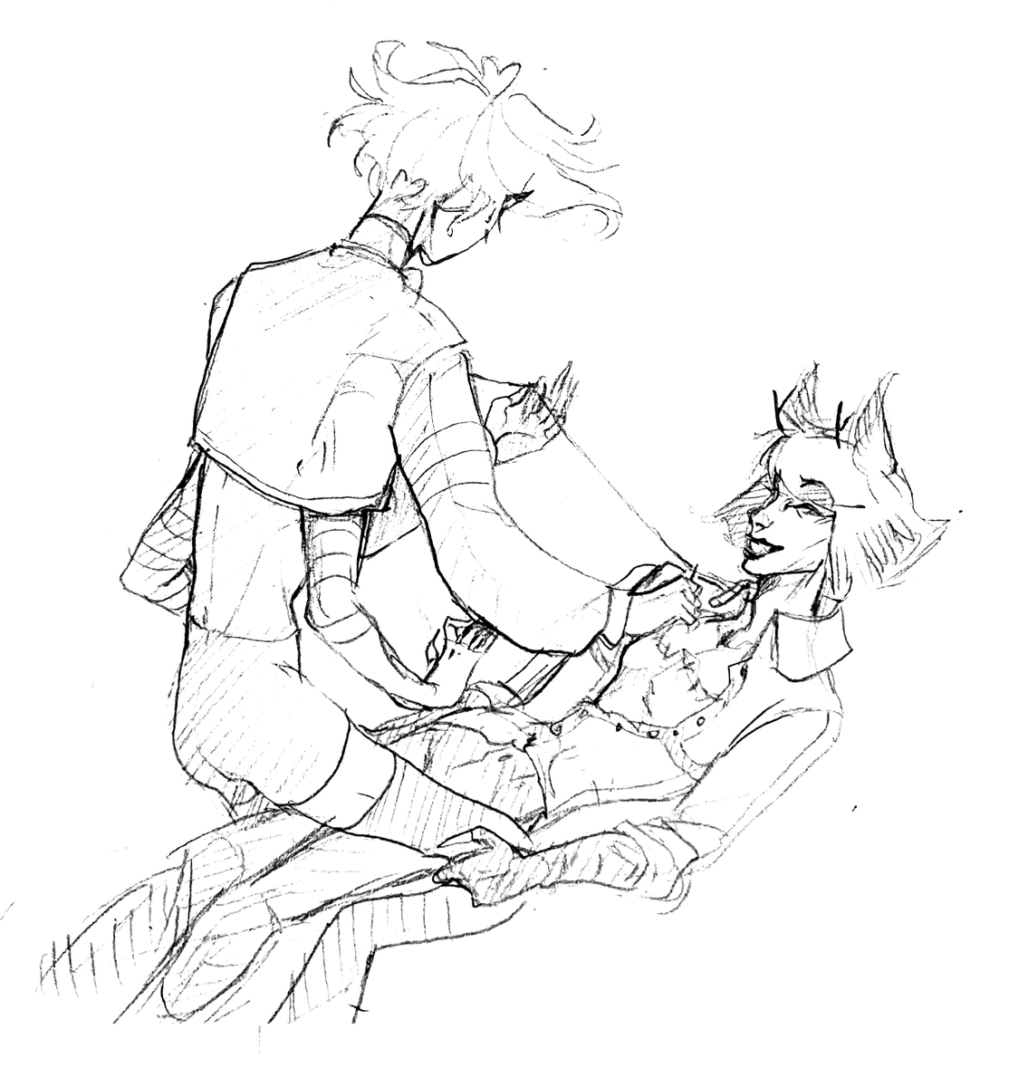 S_carararamel's tweet photo. ehhh... still not feeling the best, but i got to yap on tumblr about my fic, so i wanted to make some rough doodles for the post as well :'D
#radiodust https://t.co/wXT8ySwNq1