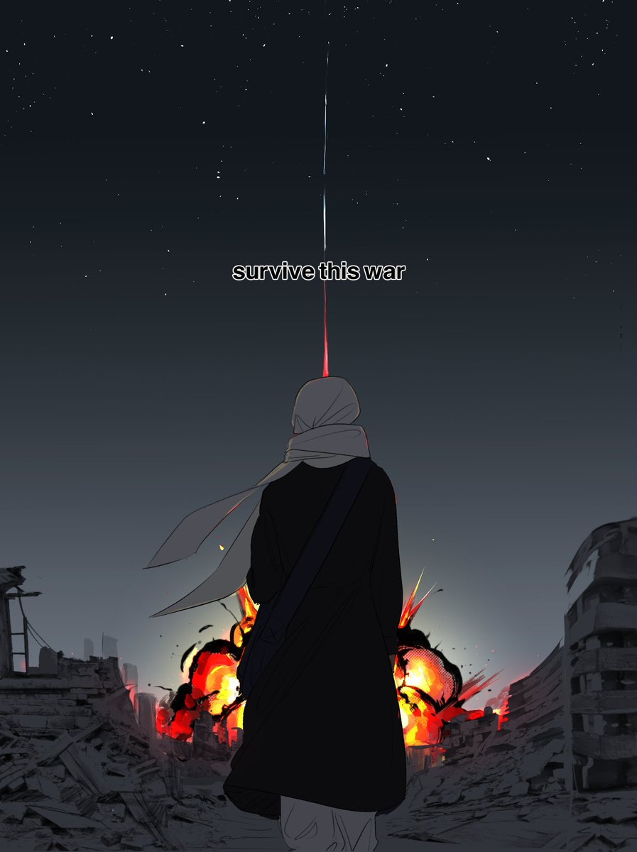 It_is_layla7's tweet photo. This #art captures how I feel...

Missile hit meters away from me yesterday, but yeah, that's life here. Can't really dwell on it, got studies &amp; dental training to worry about. One wish? Just survive this and finish my school soon. Can u help?

https://t.co/xbMYc6eJ7F https://t.co/TmFMBgUPBI