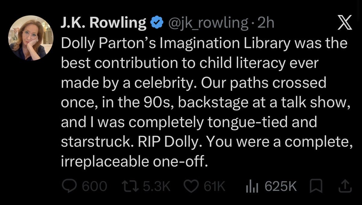 leo_leo_X's tweet photo. Dolly Parton lived her life without an ounce of malice or spite.

Unlike you. https://t.co/KlLE1P3EzR
