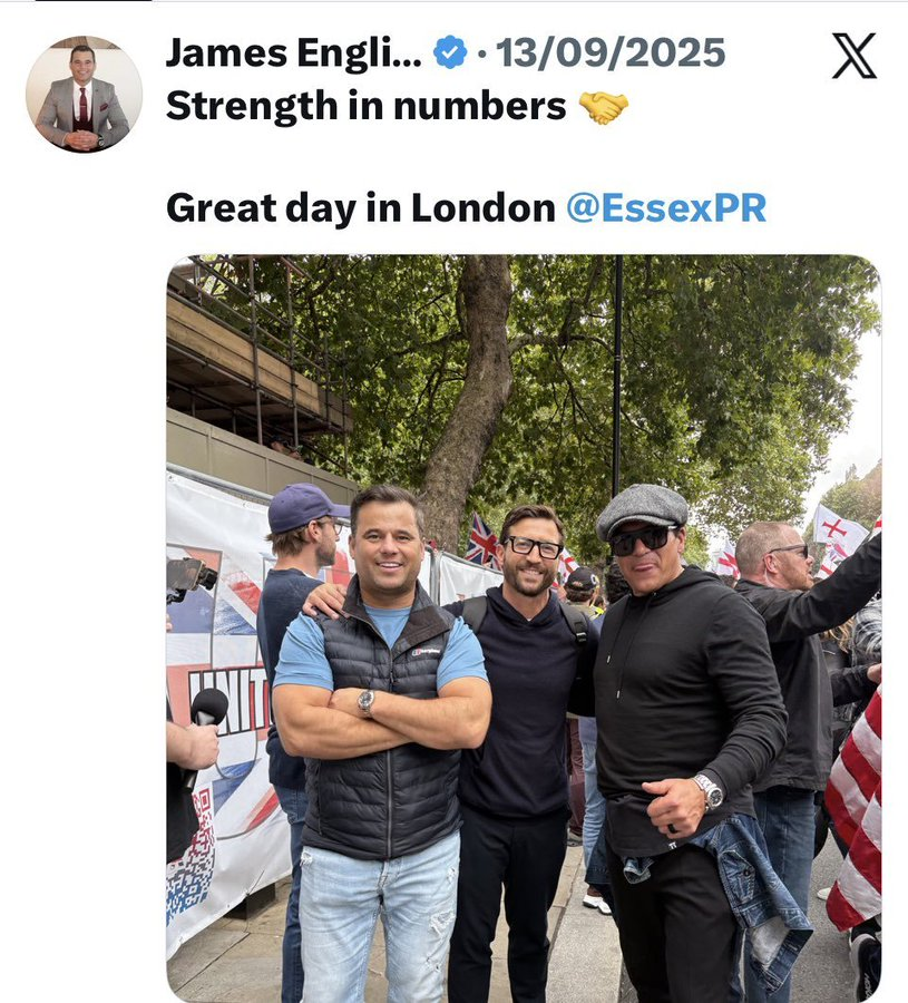 GBNews23653867's tweet photo. 🚨Tiny Temper the Midget Landlord (@EssexPR) seems to have managed to miss his mate James English has been found guilty of assault and domestic abuse. Lets remind him! https://t.co/KJklwbMitJ