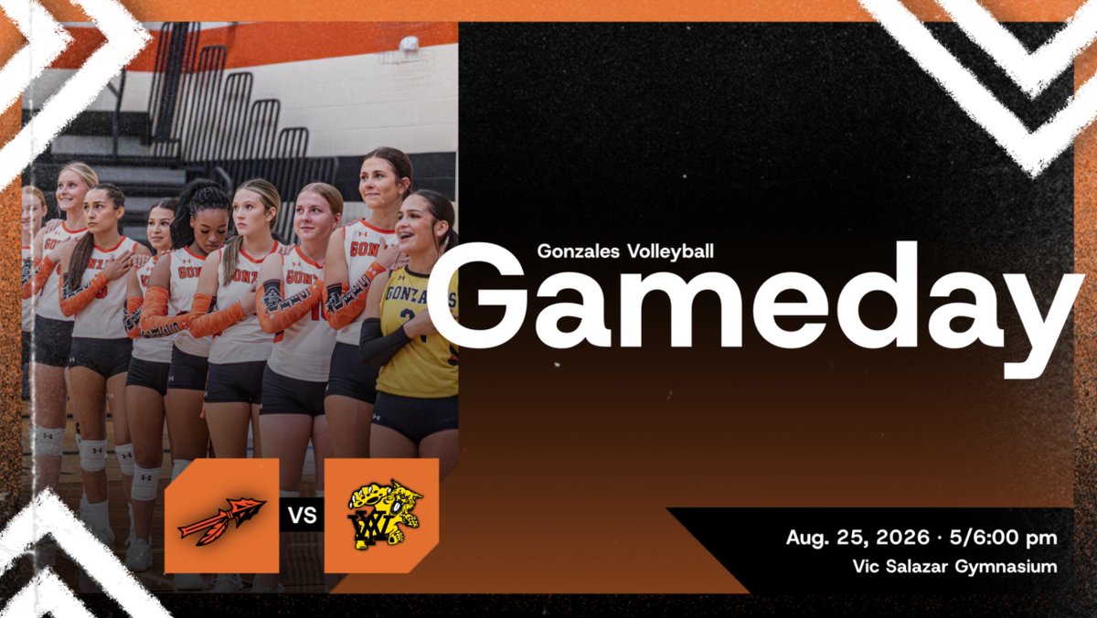 ApachesGHS's tweet photo. Good luck to the Gonzales volleyball teams this evening as the Lady Apaches host Yorktown! https://t.co/pu1Gf93Vek