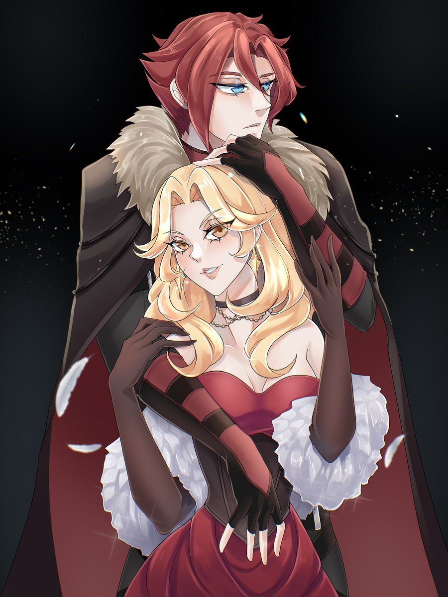 lunevenne's tweet photo. I made something for my birthday 🥳 #ocart #originalcharacter #ocxoc https://t.co/qPNpv5qD7E