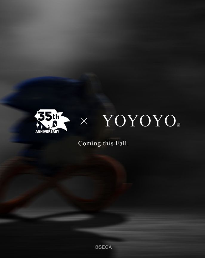 SoaHCity's tweet photo. YOYOYO, a Japan porcelain brand, has announced a new Sonic the Hedgehog collaboration for Fall 2026. #SonicTheHedgehog #SonicNews https://t.co/5HiHpBSYGs