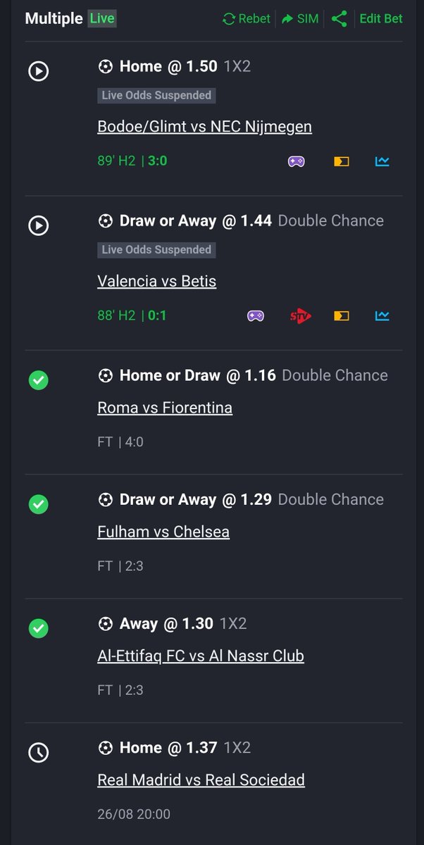 _Jaredad's tweet photo. 1st 5 ✅
96k odds still available 

Code: TJZ384 https://t.co/mBMdvlULlm
