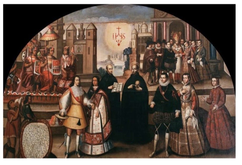 Emmaesp's tweet photo. @D_Nacional @azapikoa Es una pena que la leyenda negra haya adoctrinado a tanta gente. Había condes, duques, marqueses… de todos los colores. 
Las leyes de indias intentaban proteger a los indios y se les consideraba súbditos de la corona, es decir, españoles. https://t.co/jMi5hmHlwl