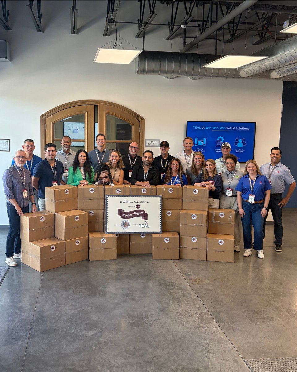 TEAL_Systems's tweet photo. TEAL was proud to host Houston BUILT’s 2026 Service Project supporting @boots4troops🇺🇸 Together, we packed care packages for deployed service members and spent time connecting with peers across the industry.

#BootsForTroops #ServiceProject #GivingBack https://t.co/yk8F5fyxDt