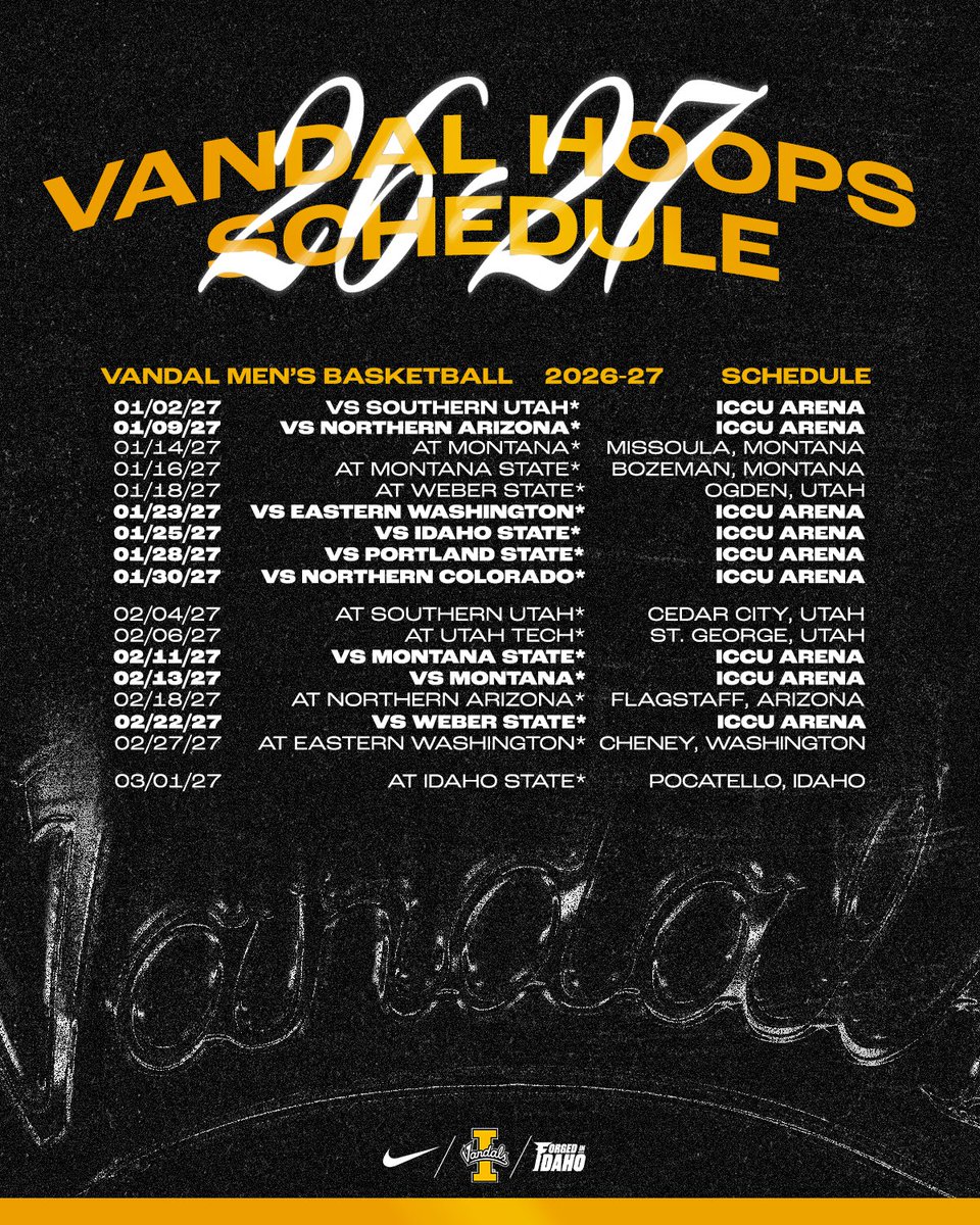 VandalHoops's tweet photo. Introducing our 2026-27 schedule. 

Learn all about it at the link in our bio ✌️ https://t.co/XNmuMAqzhQ