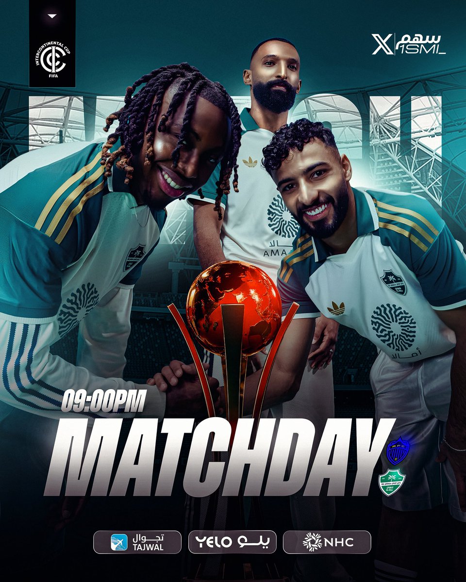 1SMi_'s tweet photo. 🚨🚨🚨🚨🚨🚨🚨🚨🚨🚨🚨🚨🚨🚨🚨🚨

يـوم المبـاراة .. يوم كبير .. كاس القارات اليوم!!!!!!

🟢 الاهـلي x اوكلاند سيتي 🔵

🏆 كاس القارات — الفائز يواجه صن دوانز على كاس القارات الثلاث

⏰ 9:00 مساءً

🏟️ ملعب الانماء

📺 mbc action 

من سينتصر؟؟؟؟؟؟😨😨😨😨😨🔥🔥🔥 https://t.co/XZaiem4Z1X