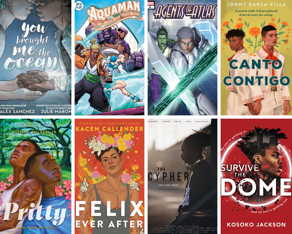 SPEEDRCER's tweet photo. It is my duty to share the stories where queer Black boys are in them &amp; their love interests are either other blk boys or non blk boys of color. 

Happy pride. https://t.co/b6sQbEG3is