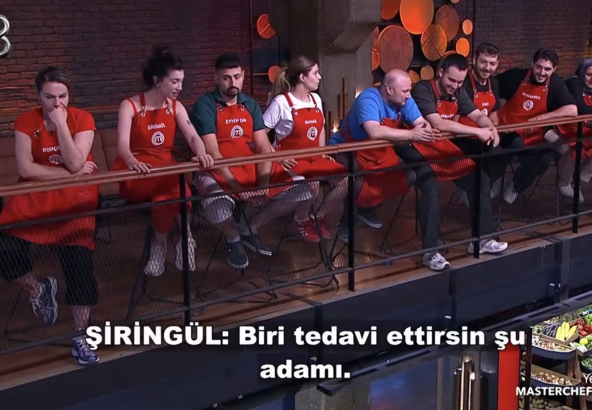 vimsamiv's tweet photo. Sen ne leş bir insansın şiringül sg
#MasterChefTürkiye https://t.co/QDqNLxushb