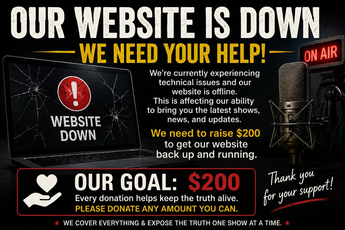 LNMRADIO_25's tweet photo. Please consider a donation to bring the website back online
https://t.co/jHo9YpA67i
or Cash App $vararadio https://t.co/hB6AS5wgWi