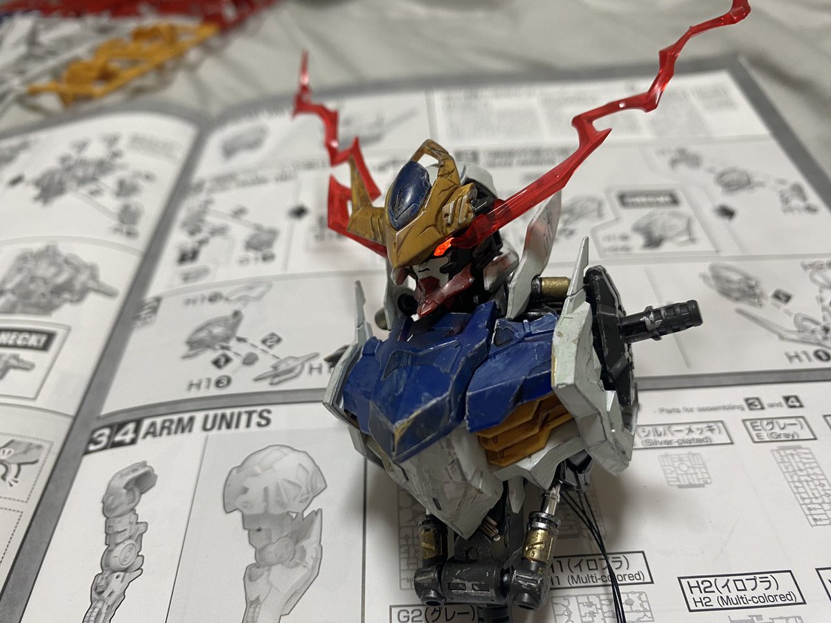 multims0505's tweet photo. おはようございます！

細々とMGバルバトスルプス組んでます！
昨夜は電飾入れてみました。

本日も1日よろしくお願いします🙇‍♂️

#ガンプラ好きと繋がりたい
#ガンプラ https://t.co/xeXmoYW5sw