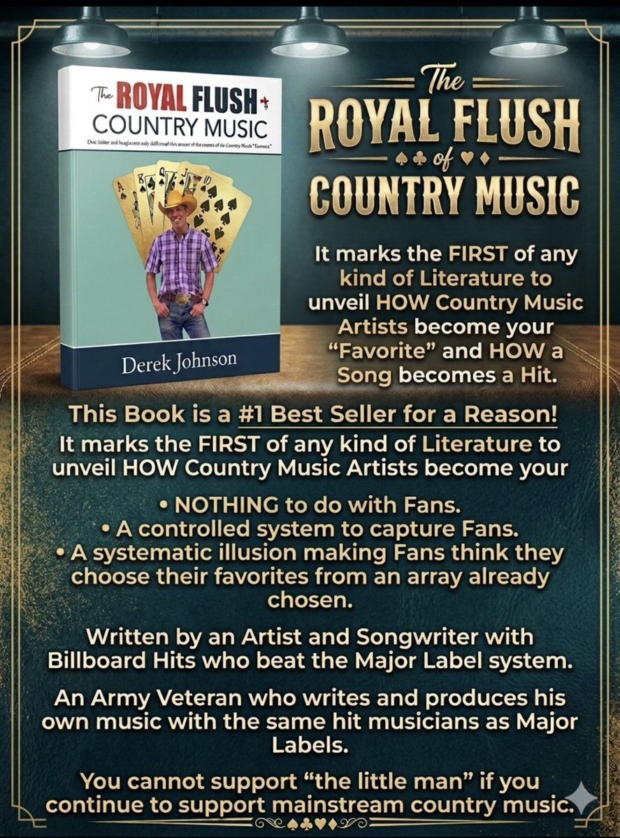 rattletrap1776's tweet photo. When are people going to listen to me? 

Country Music Fans are the most gullible, controlled, ignorant and obnoxious people. 

Claiming to be for the “little man” and common sense folks… but support one of the most Hollywood connected group of people.

A secret society NONE of them know about or can name.

The established artists who don’t speak about it or against it = guilty and justification.

The others who’ve had major label success and hits that are no longer touring or active in the “industry”… why? 

They all prove they know. 

NOT one single artist who’s also had a Billboard Hit(s) like me, will say this isn’t true.

Once you’ve had a Billboard Hit, Country Airplay more specifically, you cannot unknow how it works.

It is NOT talent based. 

It is CONTROL the artist and fans. 

If there was ever a time to give the middle finger to you “Fans”…

It would be now. But the VERY FEW of us know you are controlled and oblivious to what you don’t know.

But you CAN know if you’ll shut up and listen and actually give a dang.

You can stop the nonsense by listening to the true little man.
📌🤫