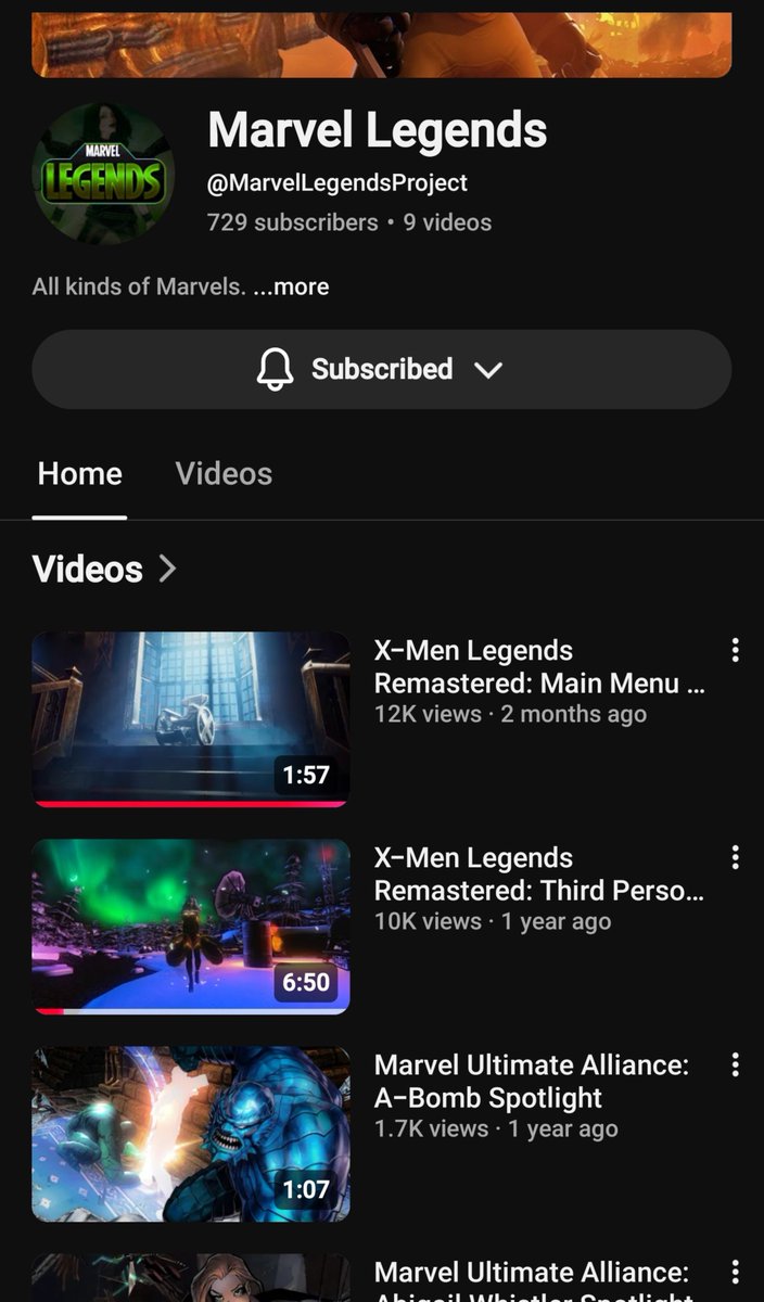 RekkiMaru78's tweet photo. CAN WE PLEASE GET A REMASTERED X-MEN LEGENDS GAME?!?! 

@/MarvelLegendsProject on Youtube https://t.co/7HcvLLtwGL
