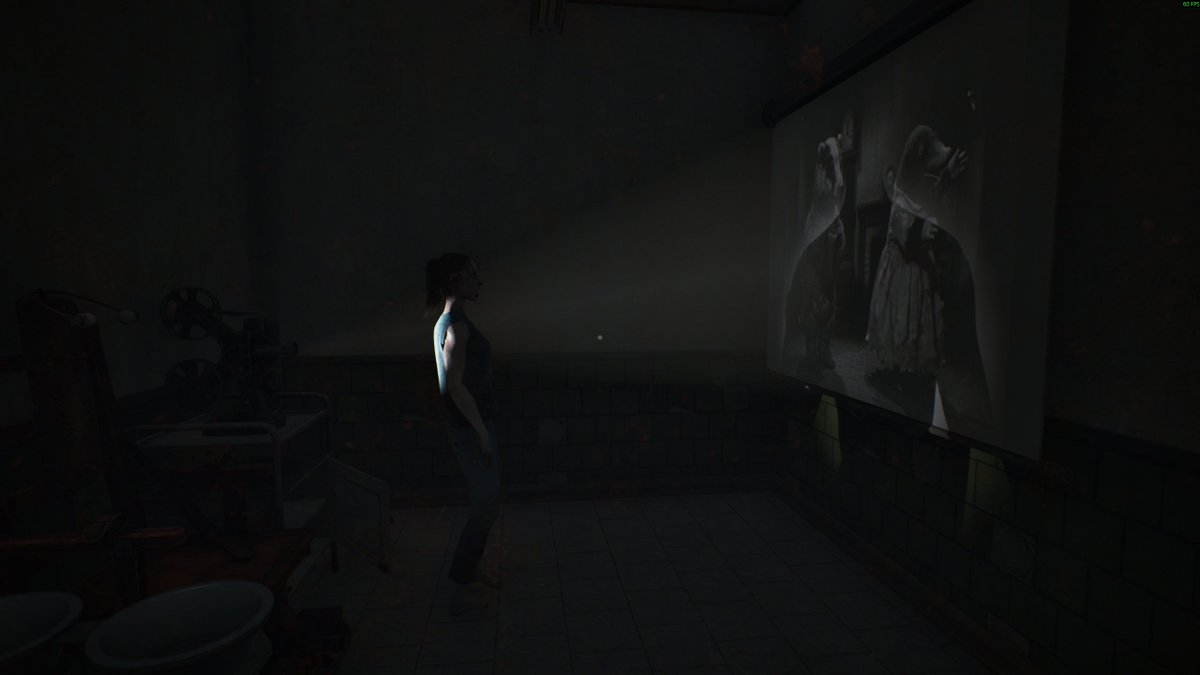 UnitVisionGames's tweet photo. Spent today tuning projector lighting in The Rounds of Six. This patient watching a strange film finally feels eerie the way we wanted. Still chasing one stubborn bug, but atmosphere is coming together…
​
#indiedev #anomaly #horror https://t.co/ZOBklirp4s