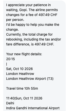 mohities's tweet photo. ⚠️ FRAUD//SCAM I paid EXTRA for a “Flexible Flight” on https://t.co/65TOC3LlxV

When I tried to rebook, buying the same flight for the same date and time was CHEAPER.

Why pay extra for “flexibility”? 🤔 This feels misleading a big scam at @bookingcom

#Bookingcom #TravelWarning https://t.co/fJUQQ5taBQ