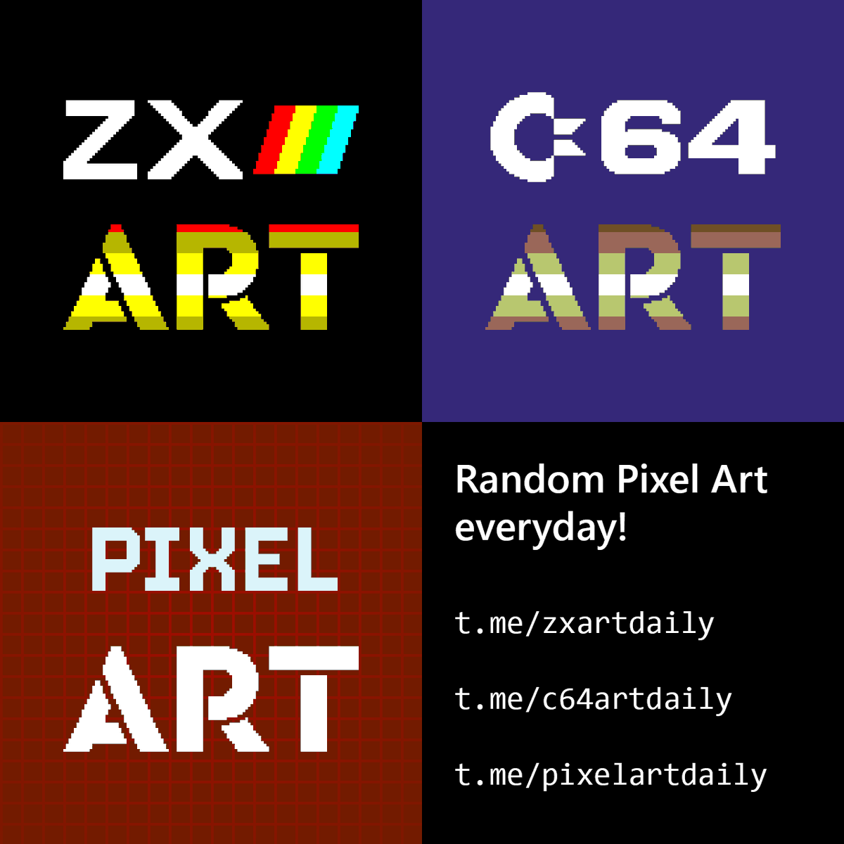 devstratum's tweet photo. New channel «Pixel Art Daily» is available, welcome!
https://t.co/mkGSIUCp3w
#pixelart https://t.co/IWJ7QnkWm9