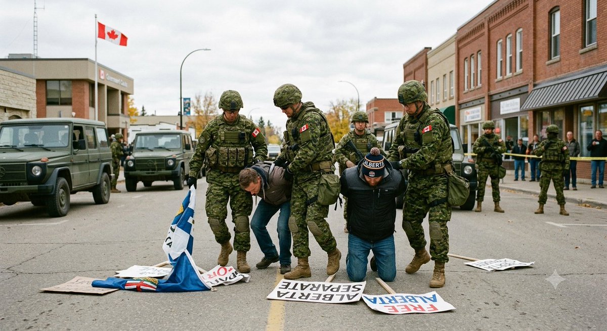 albertawarrior4's tweet photo. @johnwtomkinson The Canadian Armes Forces operation Northern Thunder is going to put an end to this. I can hardly wait to go to war.
I put myself on a diet to be in fighting form https://t.co/igZvhSq764