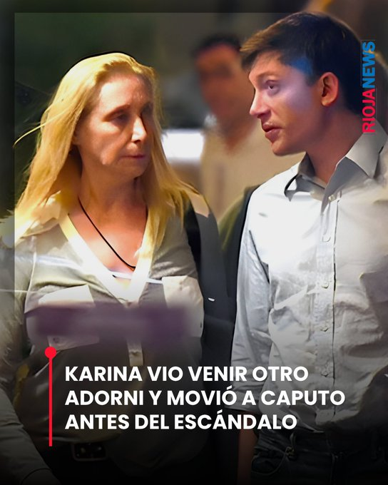 icardo8's tweet photo. Cayó Espert, cayó Adorni, cayó Cerimedo, el que sigue es Caputo? https://t.co/bYZzDjUp6v