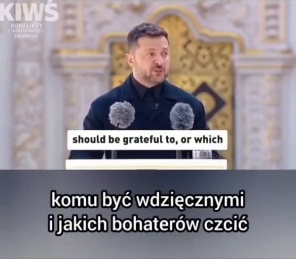 beatabielik's tweet photo. @mordownik4u Chcą Patrioty, a po za tym morda w kubeł 😡
⬇️ Zełeński w dniu ich święta. https://t.co/zH57WrTHnu