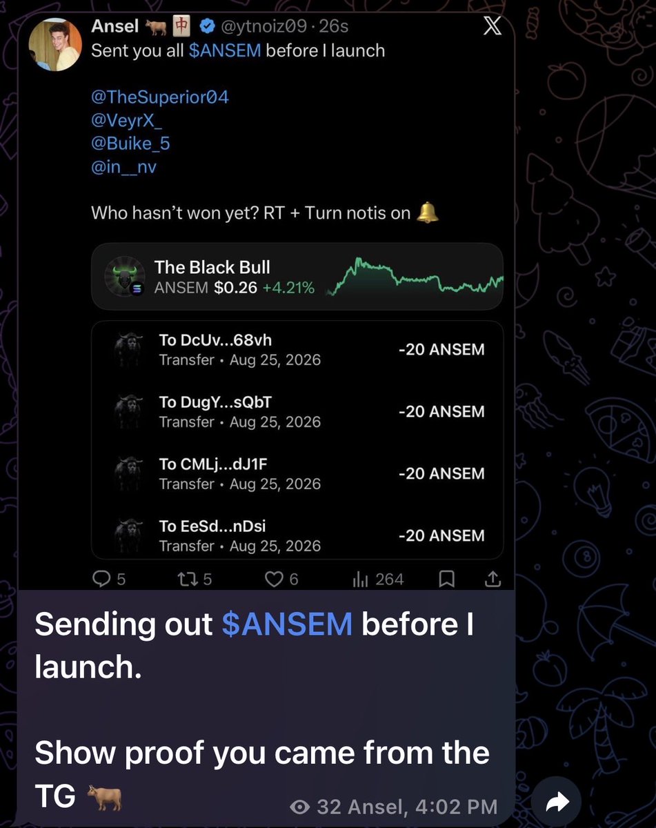 sinnalns's tweet photo. @ytnoiz09 @TheSuperior04 @VeyrX_ @Buike_5 @in__nv HUwseqpzVVtGvmRwz5XGeM4v7v4fX5jhytuYeEuVw4kP https://t.co/6cllvR3BT9