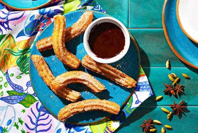LoriClickRPC's tweet photo. Find out why churros are trending, then score 10 recipes for DIY delights and discover several new store-bought faves that deliver major cinnamon-sugar flavor. https://t.co/CIBrGtR7ps https://t.co/uhvkFjgCJt