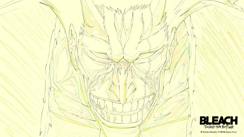 VIZMedia's tweet photo. We’re still not over Toshiro Hitsugaya and Kenpachi Zaraki’s new Bankai!

Take a look behind the scenes of BLEACH: Thousand-Year Blood War Episode 44! 👹❄️ https://t.co/o4EI4KeQMg
