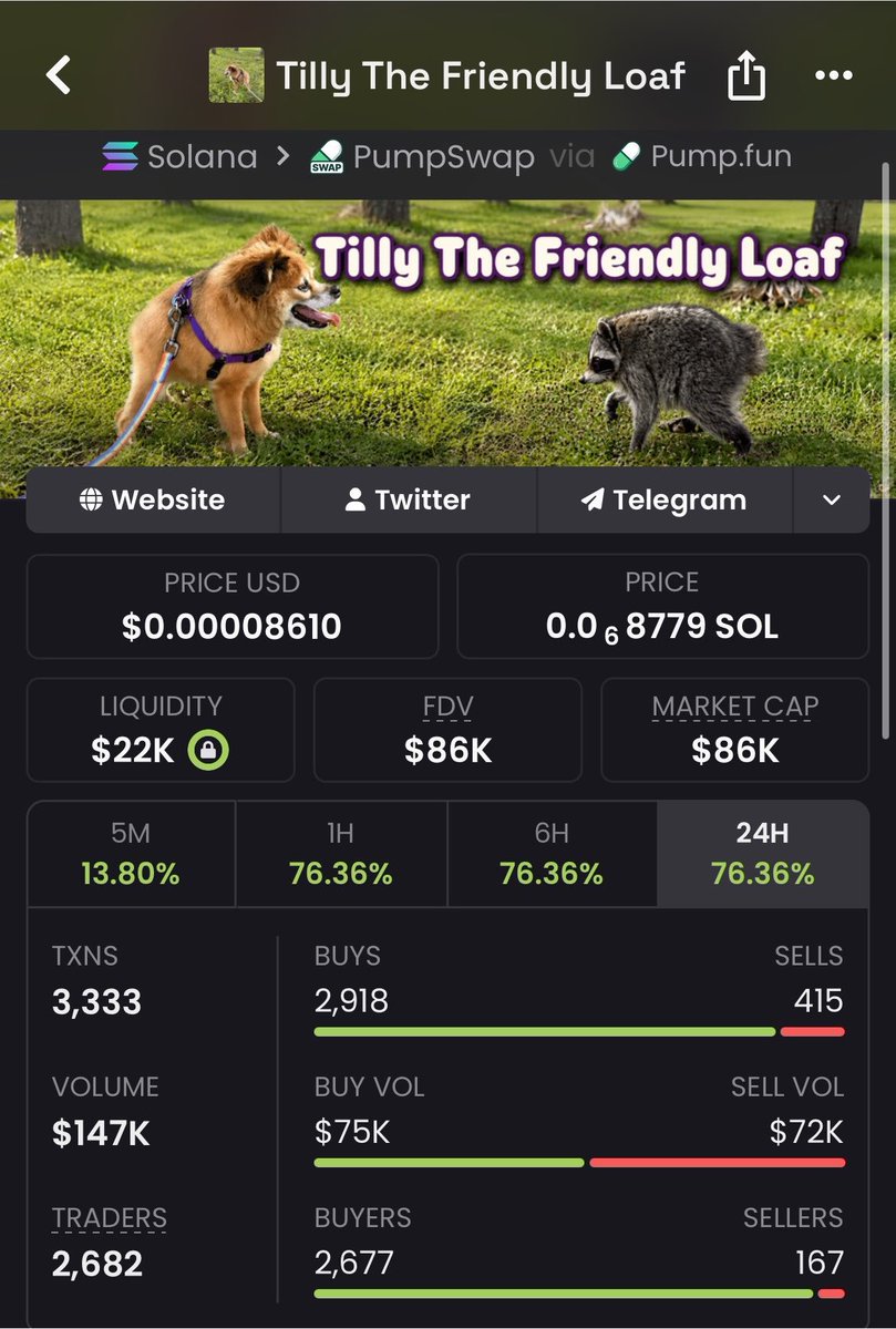 ChainScouter's tweet photo. 🐾💥 $TillyBean is small… but the energy is HUGE! 🚀😼

Tiny paws. Massive potential. 🌙✨
Time to let this little meme machine run wild across Solana. 🔥🐱

3478WdM3ebMe14UF9K8tpDsJJMHGkt8iQVjaLfpump https://t.co/1ZEyqm9gQG