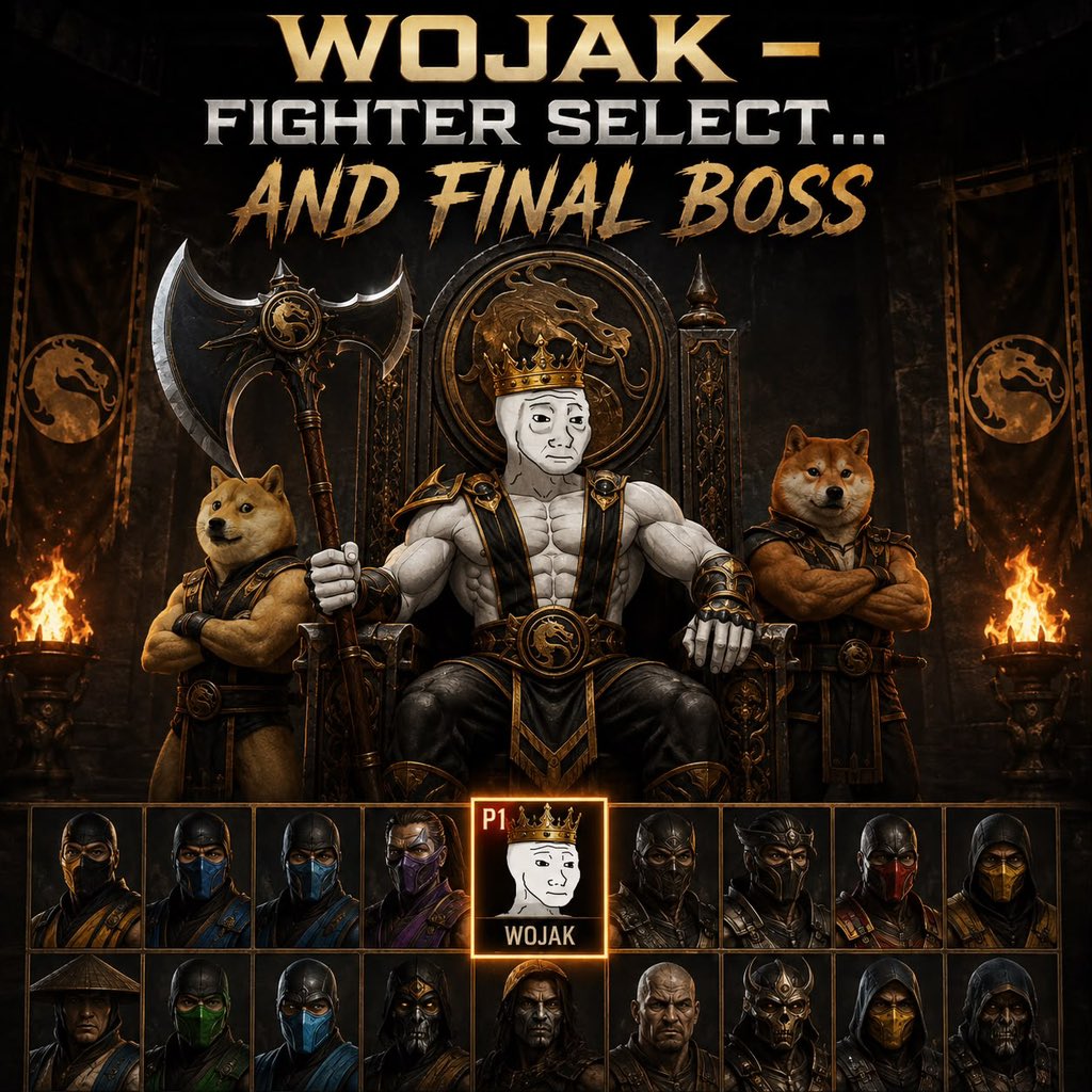 BigWhalecn's tweet photo. $WJK IS READY TO RUN 🐸🚀

The Wojak army is getting louder, the chart is waking up, and the next move could be explosive. 🔥

DON’T FADE $WJK.
THE FEELS ARE BACK. 💎🐸
 
Ca: 0x867340cFC92a771cd3cFFCfF056a84490cAde7C0

#WJK #WojakCoin https://t.co/Cx9tMKllDC