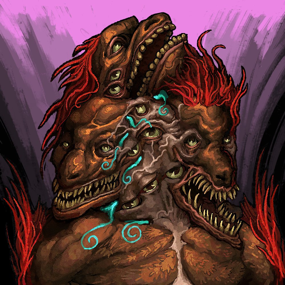 CorruptedEther's tweet photo. The Triarchy &amp; The Fortnight - 2 Legendary Souls in our mint. 

Both live on-chain, forever 👻

Giving away 3 guaranteed NFTs on this post.
- Like RT Comment https://t.co/yvxgUCiF4O