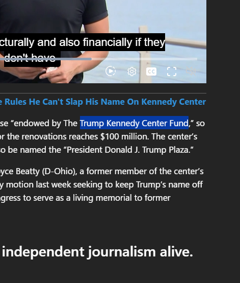 NewDeployer's tweet photo. Trump has been going viral right now politically with 30 news articles posting today about "The Trump Kennedy Center Fund"

Trump threatens to demolish Kennedy Center unless his name is added to building and its starting a major political controversy

And he calls it " Trump Kennedy Center Fund " proof below on all articles with cashback

https://t.co/SG74NtMea5