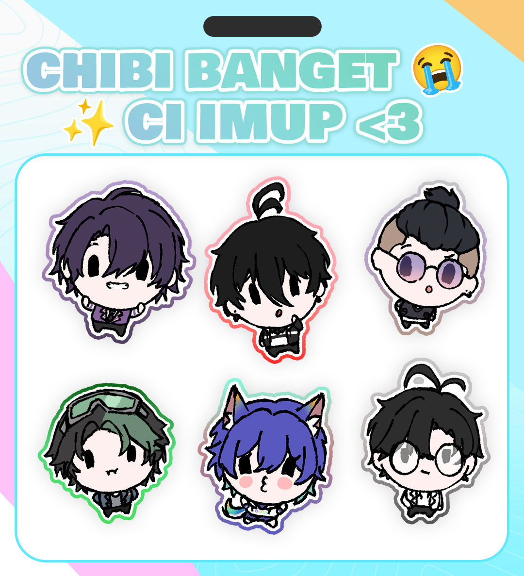 TakakiNaokiSan's tweet photo. 【 BATCH 2 】
Open chibi lagii karena billing bulanan akan datangg😭

Slot 0/15 silakan DM kalo tertarikkk!!💖 
Price ID / Rp45.000
Inter Price / https://t.co/i0A8WZQQbw 

#Vgencommission #vgen #commission #vtuber #chibiart https://t.co/AOgz7MaswQ