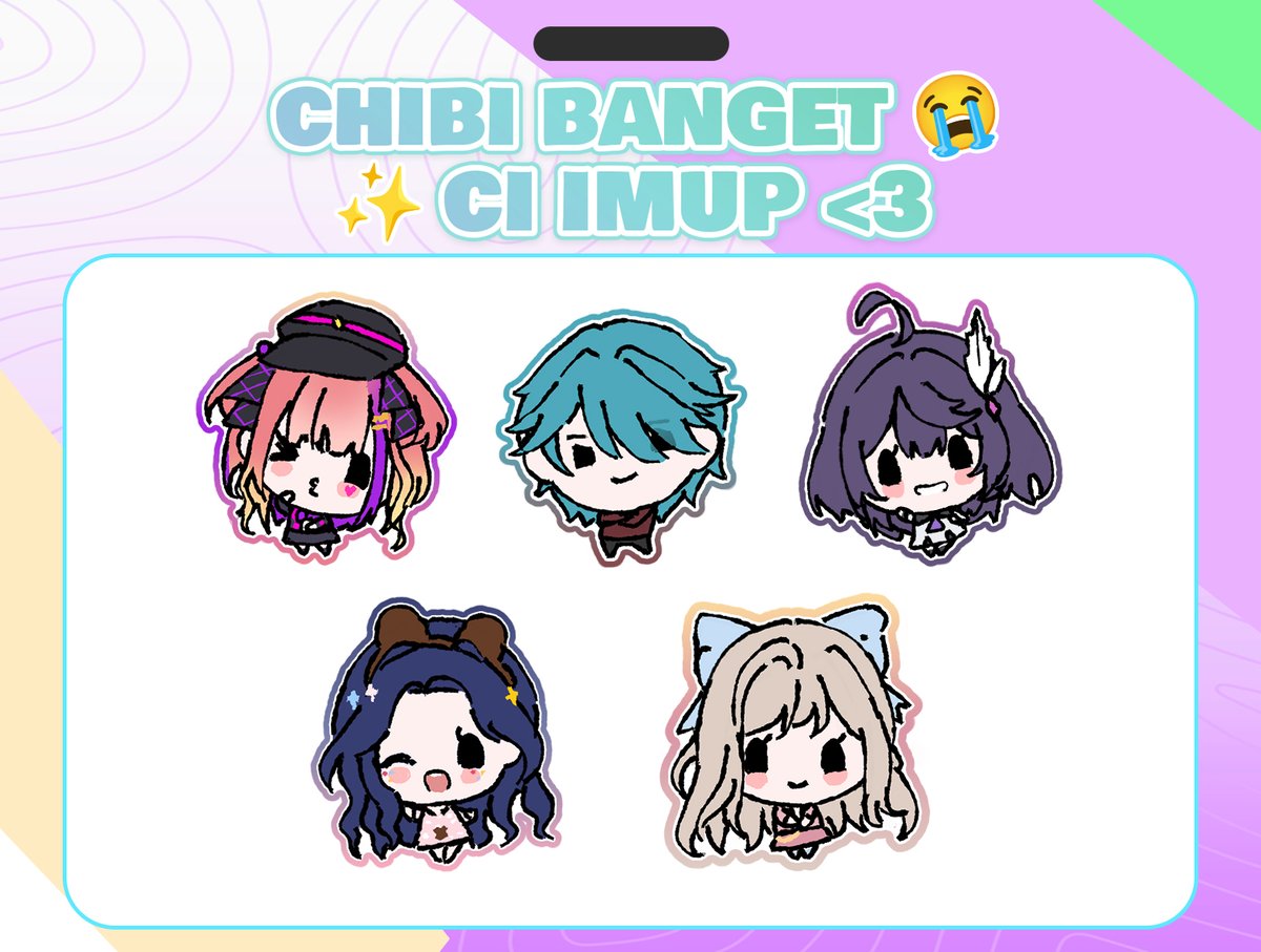 TakakiNaokiSan's tweet photo. 【 BATCH 2 】
Open chibi lagii karena billing bulanan akan datangg😭

Slot 0/15 silakan DM kalo tertarikkk!!💖 
Price ID / Rp45.000
Inter Price / https://t.co/i0A8WZQQbw 

#Vgencommission #vgen #commission #vtuber #chibiart https://t.co/AOgz7MaswQ