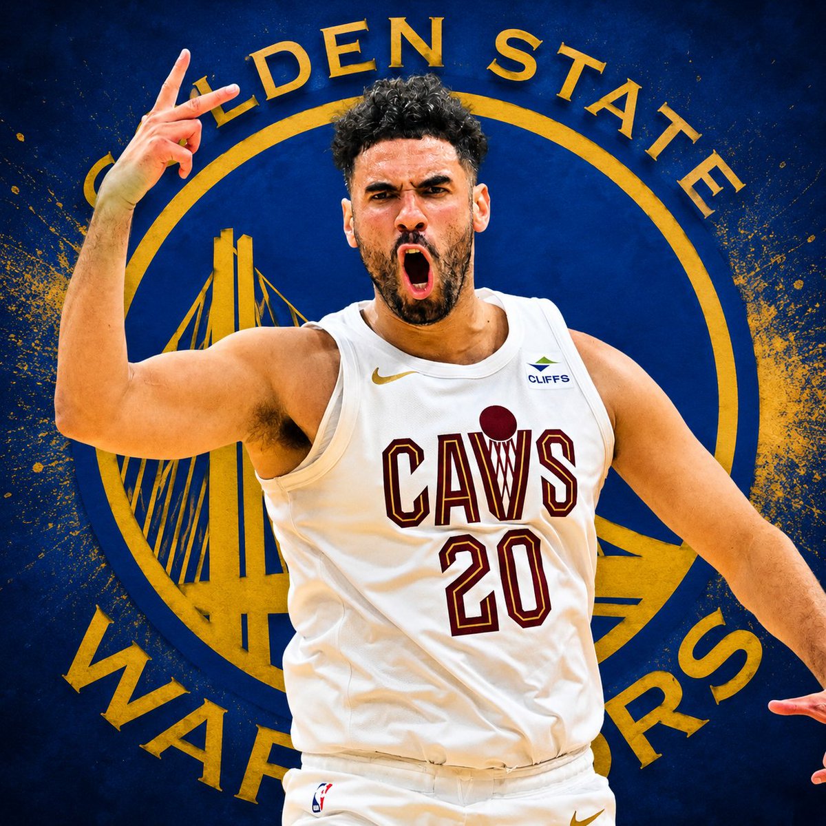 livebasketpoint's tweet photo. BREAKING: Georges Niang signs a 1-year/$3.9 million contract with the Golden State Warriors, per @shams https://t.co/yVE7cCjF2I