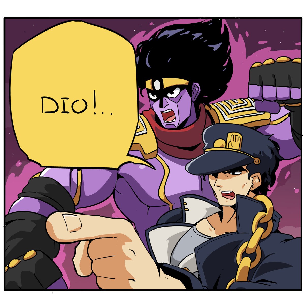 HairoElCroto's tweet photo. ~contexto para gente heterosexual: los stand solo pueden ser vistos por otros usuarios de stand a excepcion de las veces que el autor se pasa esa regla por el orto (? https://t.co/aJ9OOsG7fY